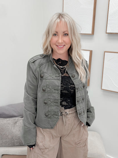 Ryland Tailored Band Jacket in Laurel Canyon by Free People