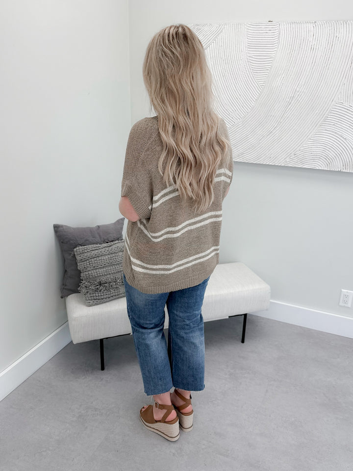 Jazlyn Sweater in Taupe