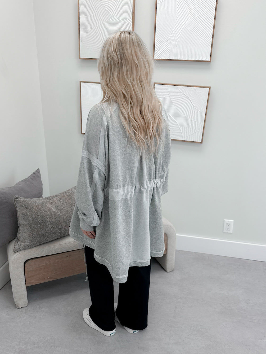 Bridgette Cardigan in Grey