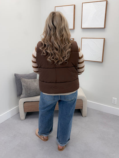 Wanderer Vest in Brown