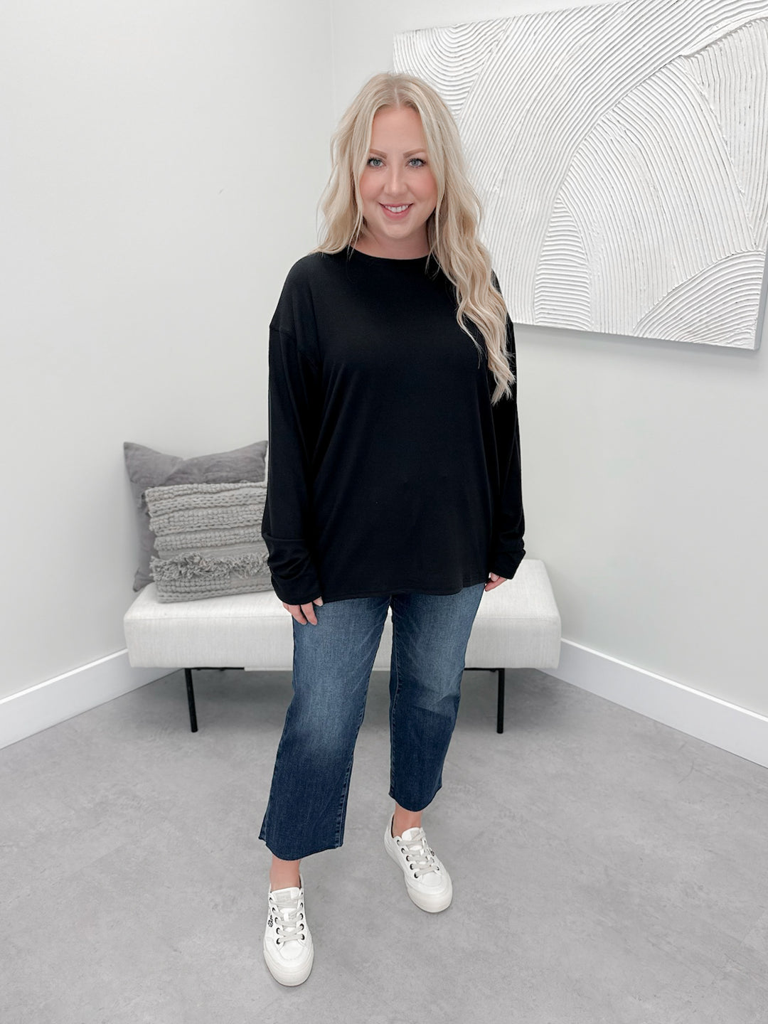 Lark Long Sleeve in Black