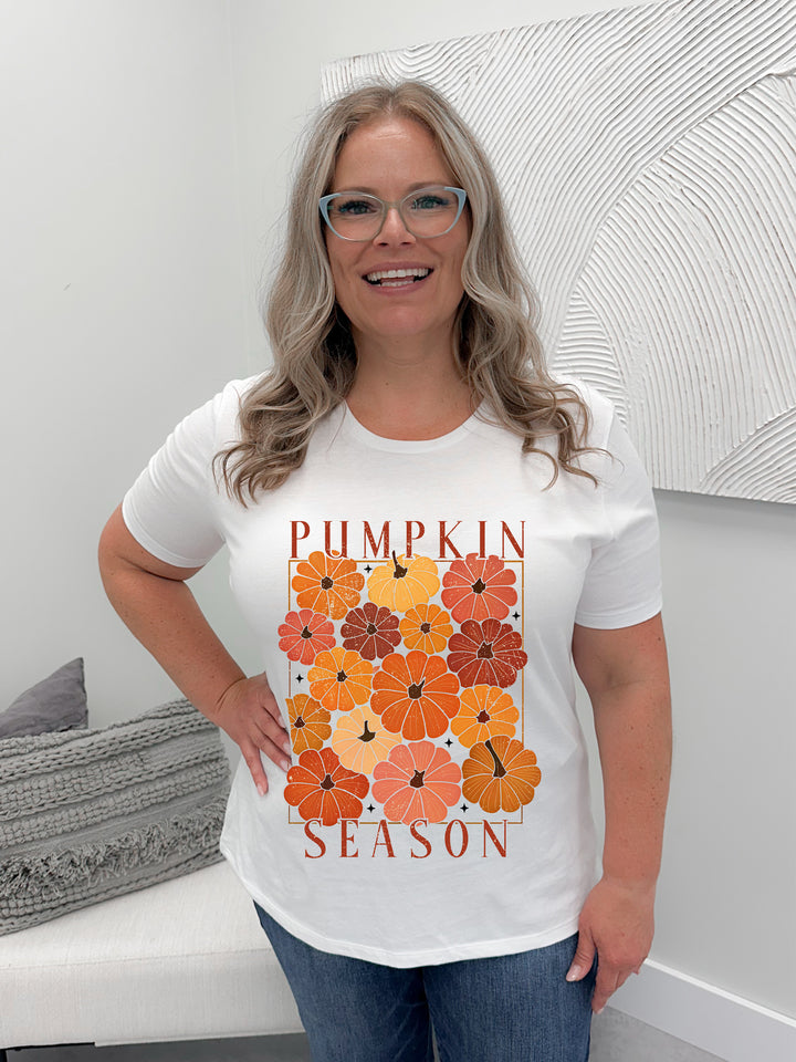 Coloured Pumpkin Season Graphix Tee