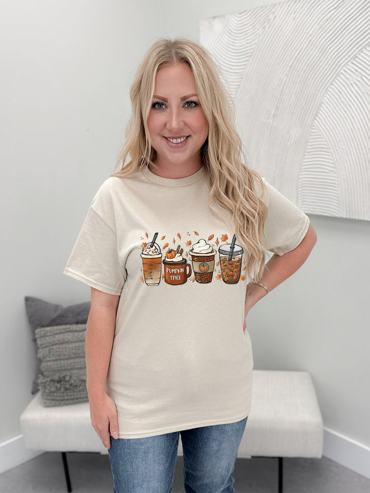 Pumpkin Spice Cup Graphix Tee