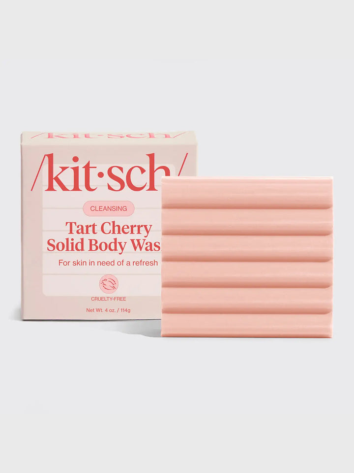 Cleansing Tart Cherry Solid Body Wash by Kitsch