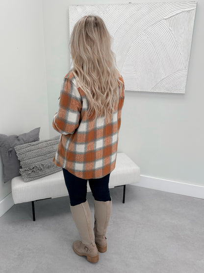 Laith Shacket in Pumpkin