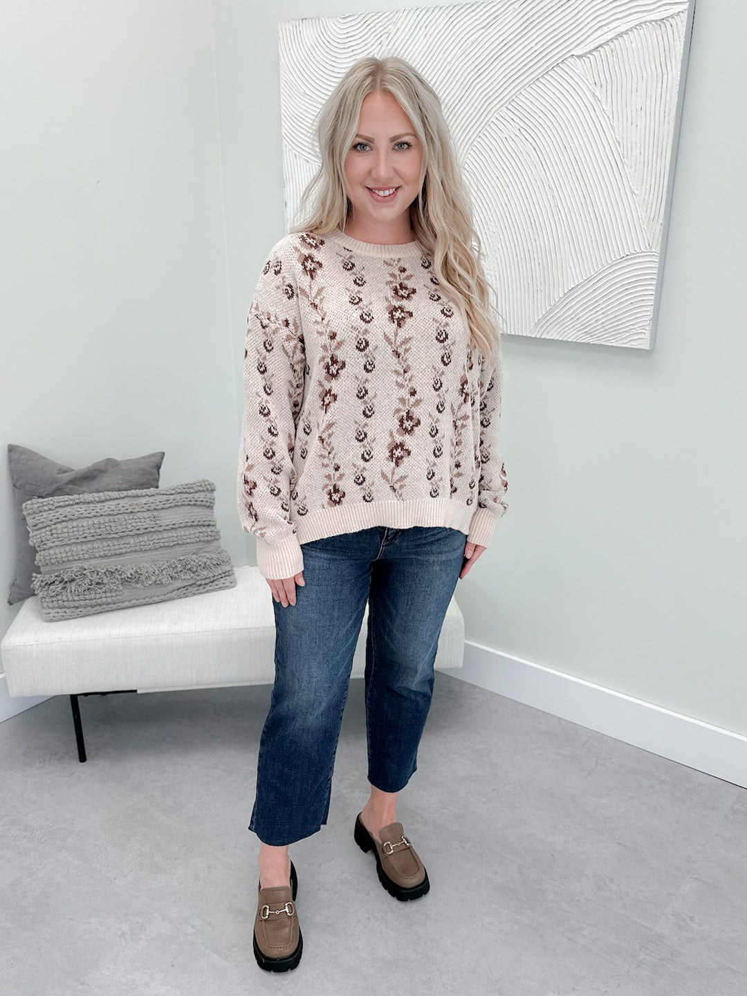 Honor Sweater in Cashew