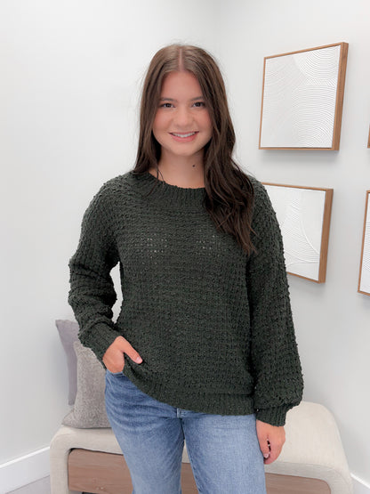 Gail Sweater in Olive