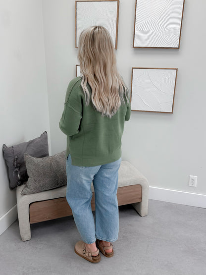 Mateo Sweater in Sage