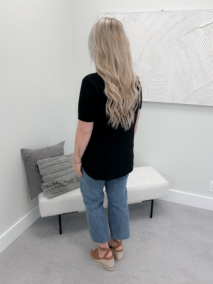 Astoria Tee in Black