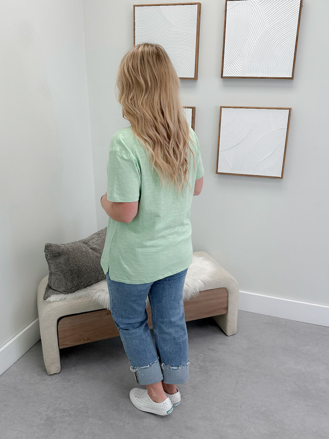 209 Tee in Melon by Twenty Nine The Label