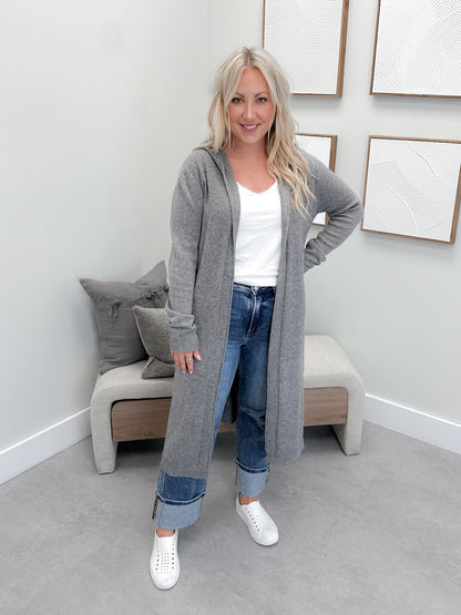 Outlaw Cardigan in Grey