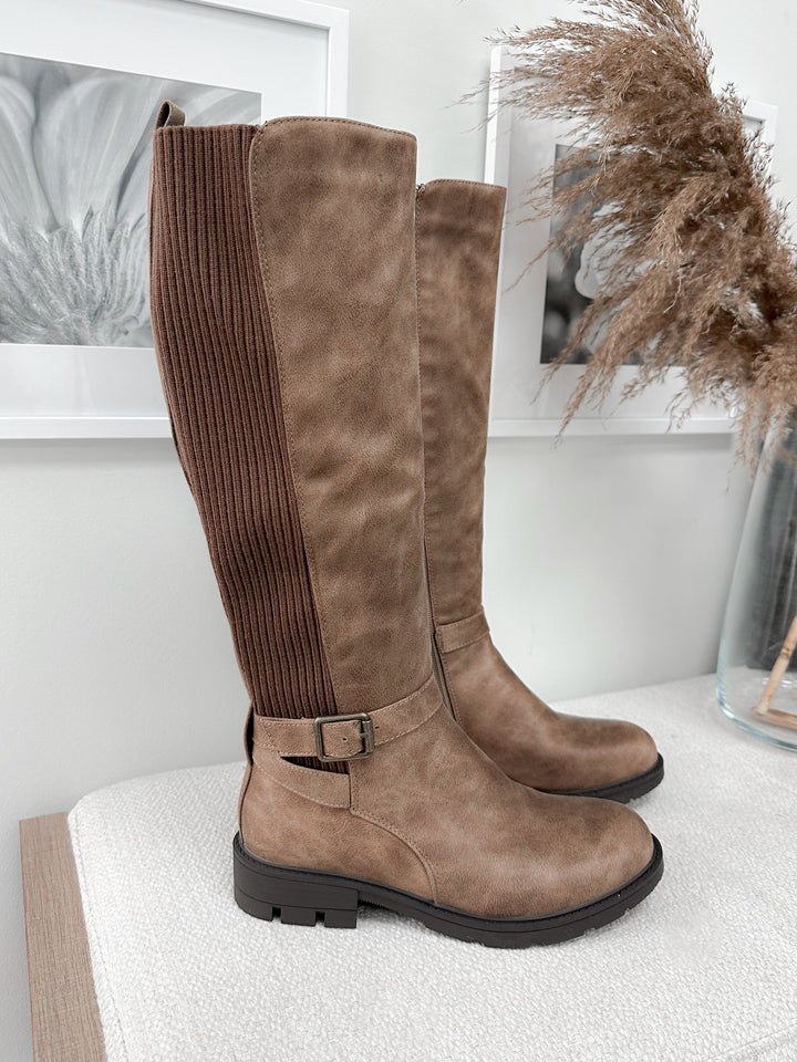 Hay There Boots in Tan by Corkys