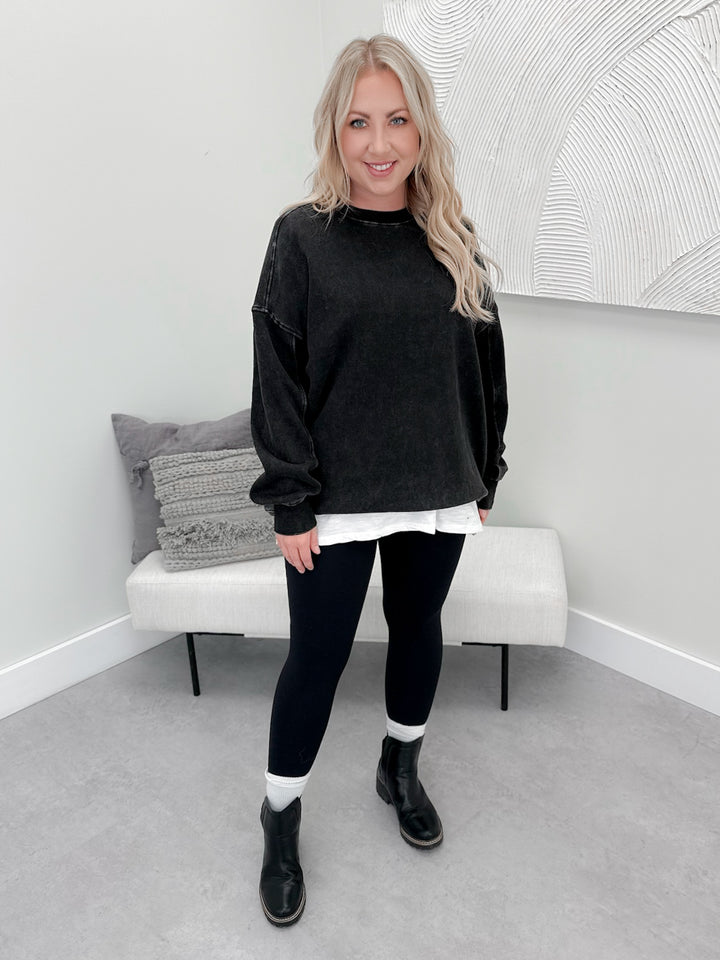 Kiara Pullover in Black