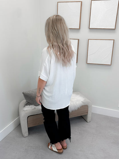 Orla Blouse in Cloud