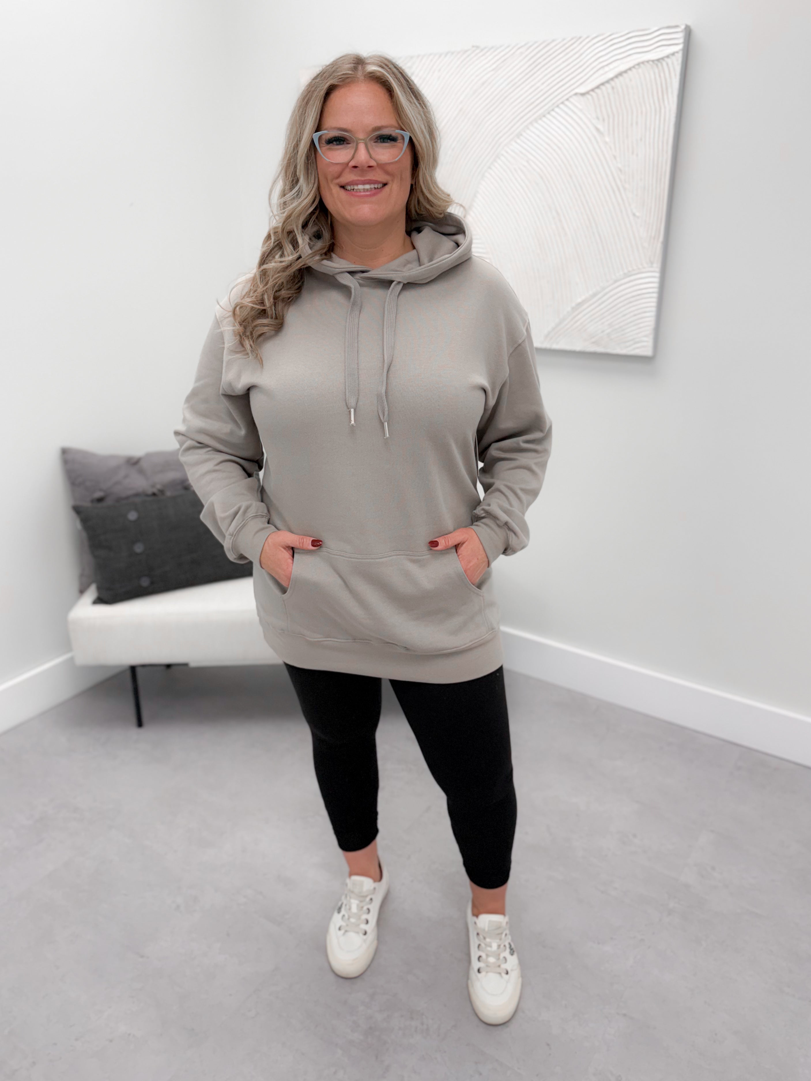 126 Hoodie in Stone by Twenty Nine The Label