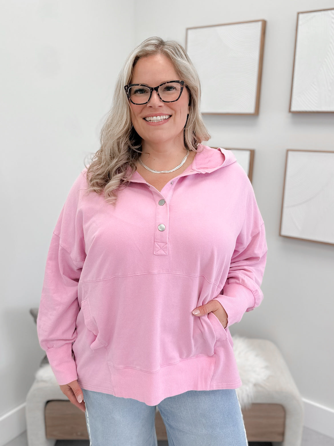 Daphne Pullover in Lilac