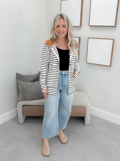 FullZip Sweatshirt in Easy Days by Ampersand Ave