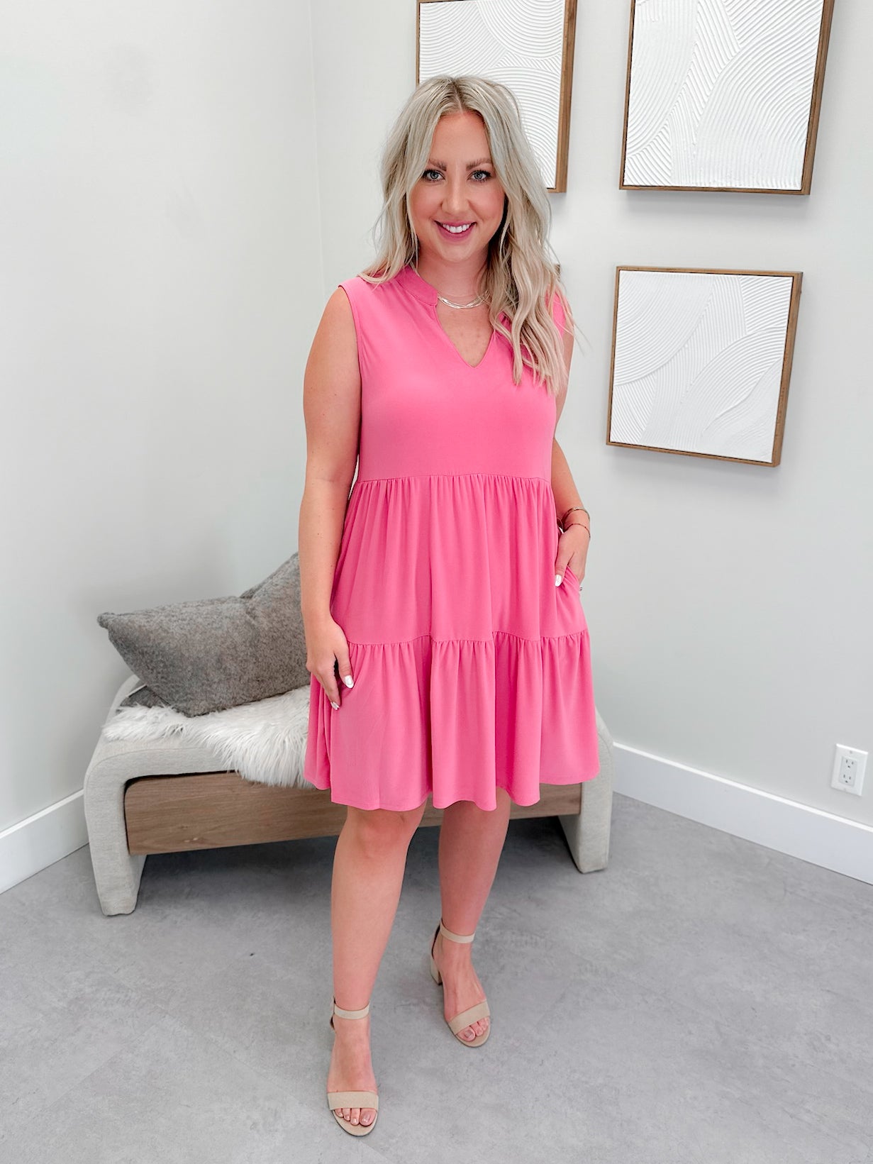 Sunkissed Dress in Pink