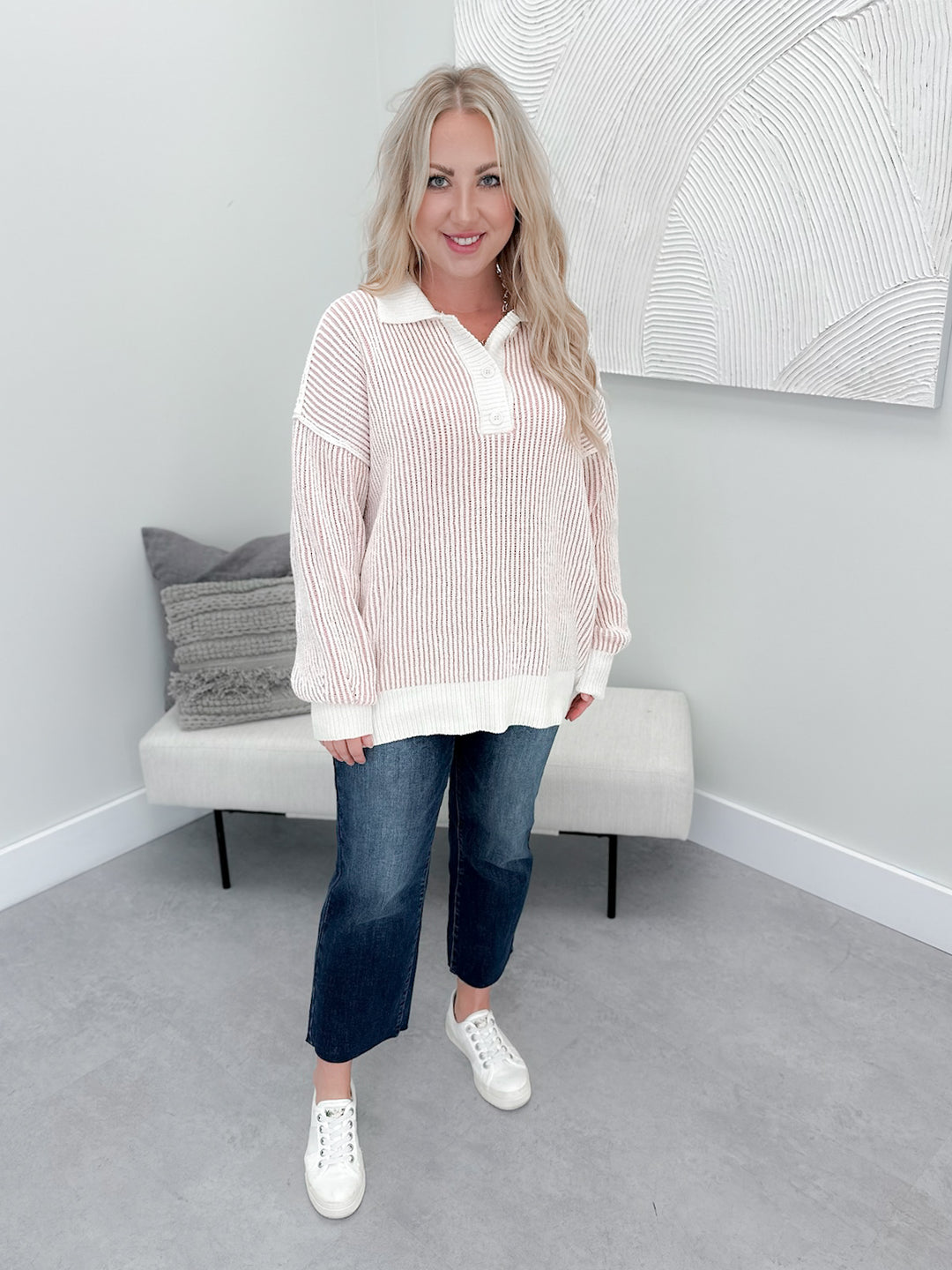 Ramona Sweater in Pink
