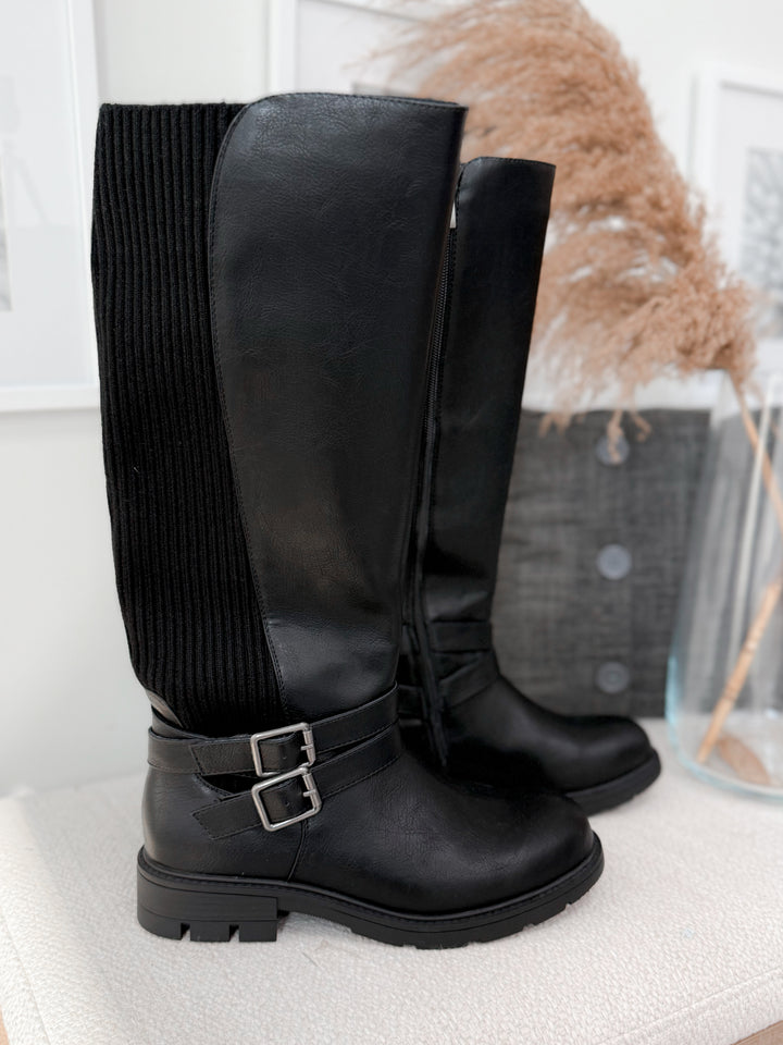 Hay Bale Boot in Black by Corky's