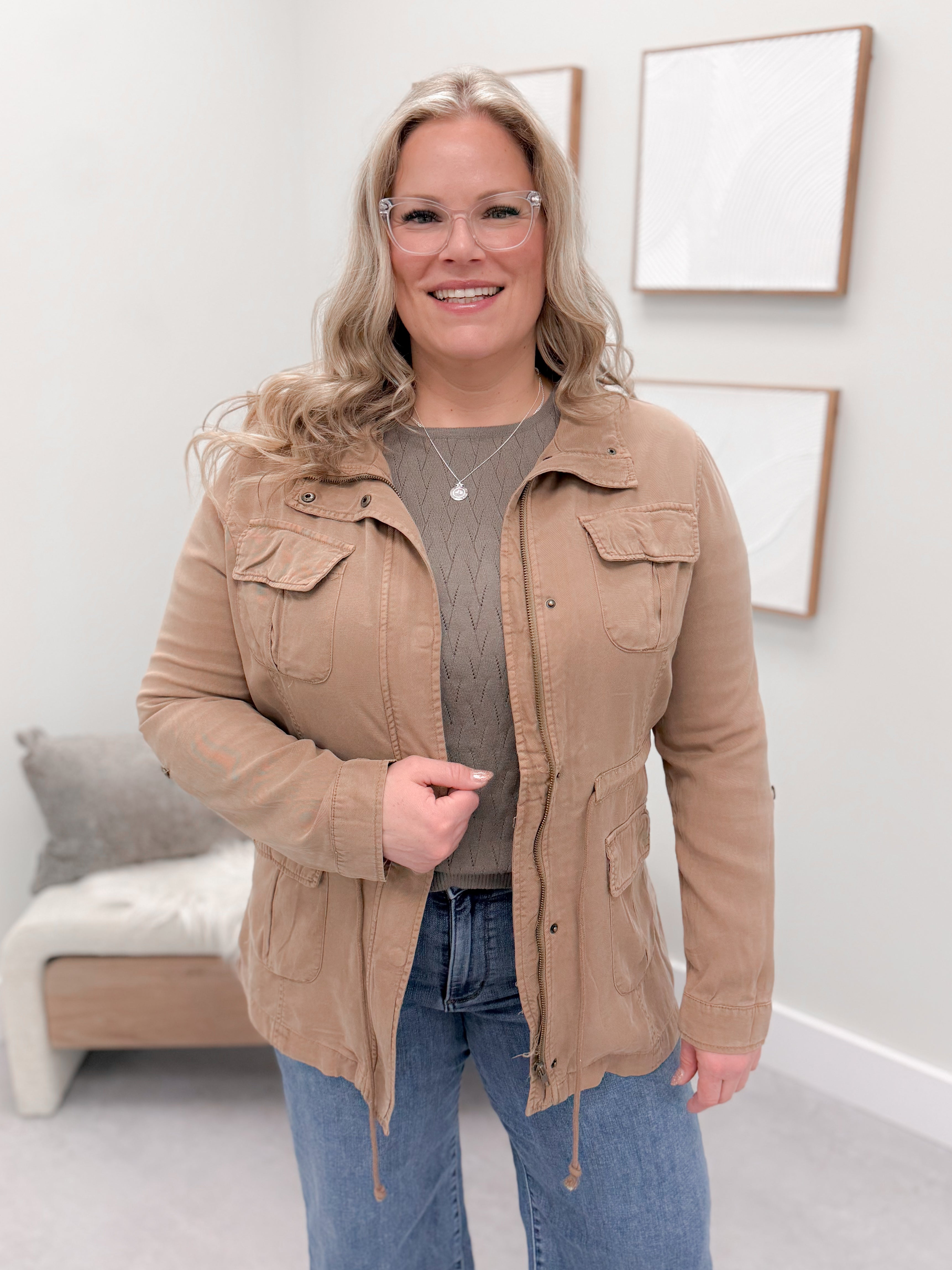 Kimberly Jacket in Sepia