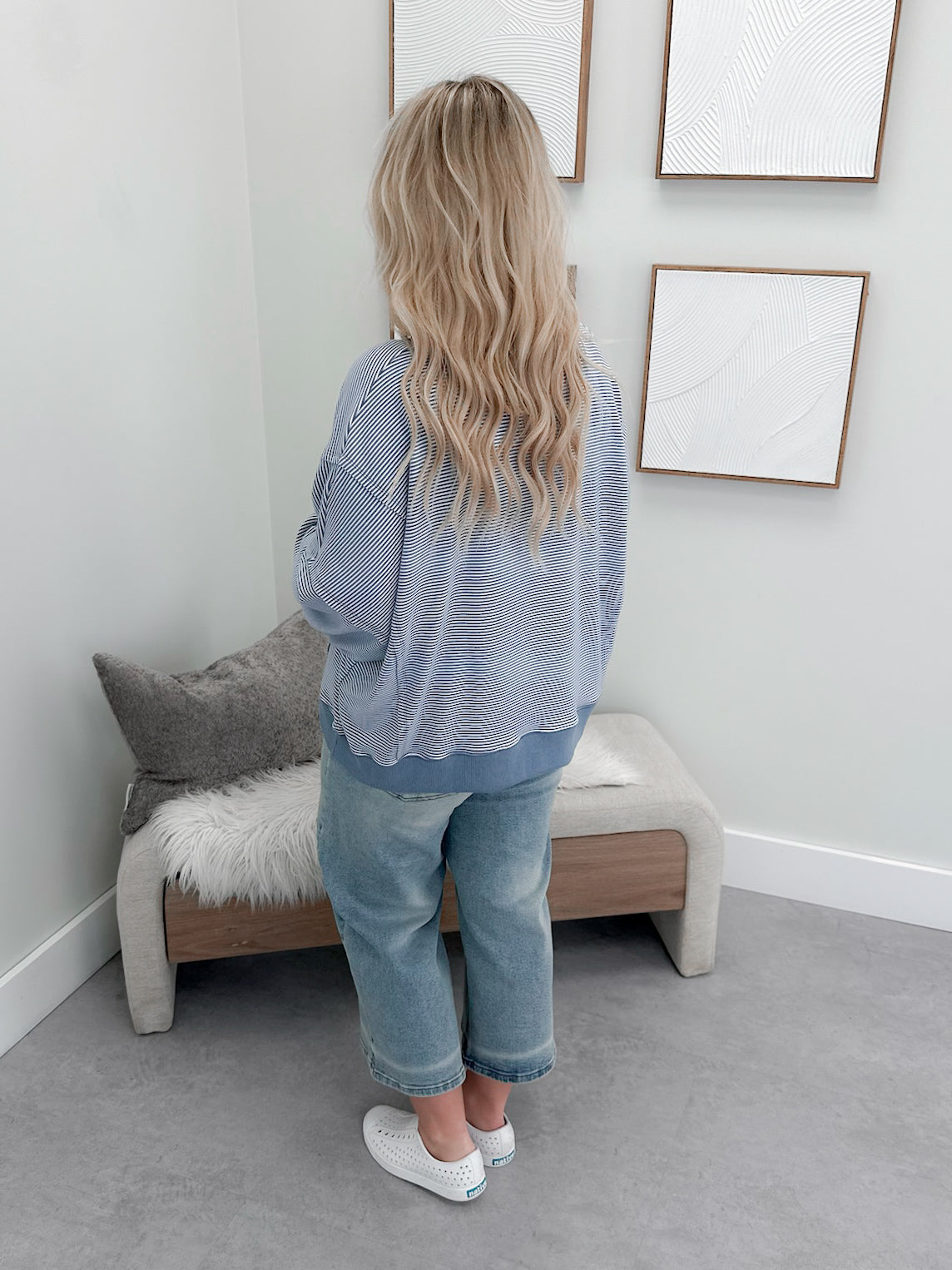 Koa Pullover in Blue