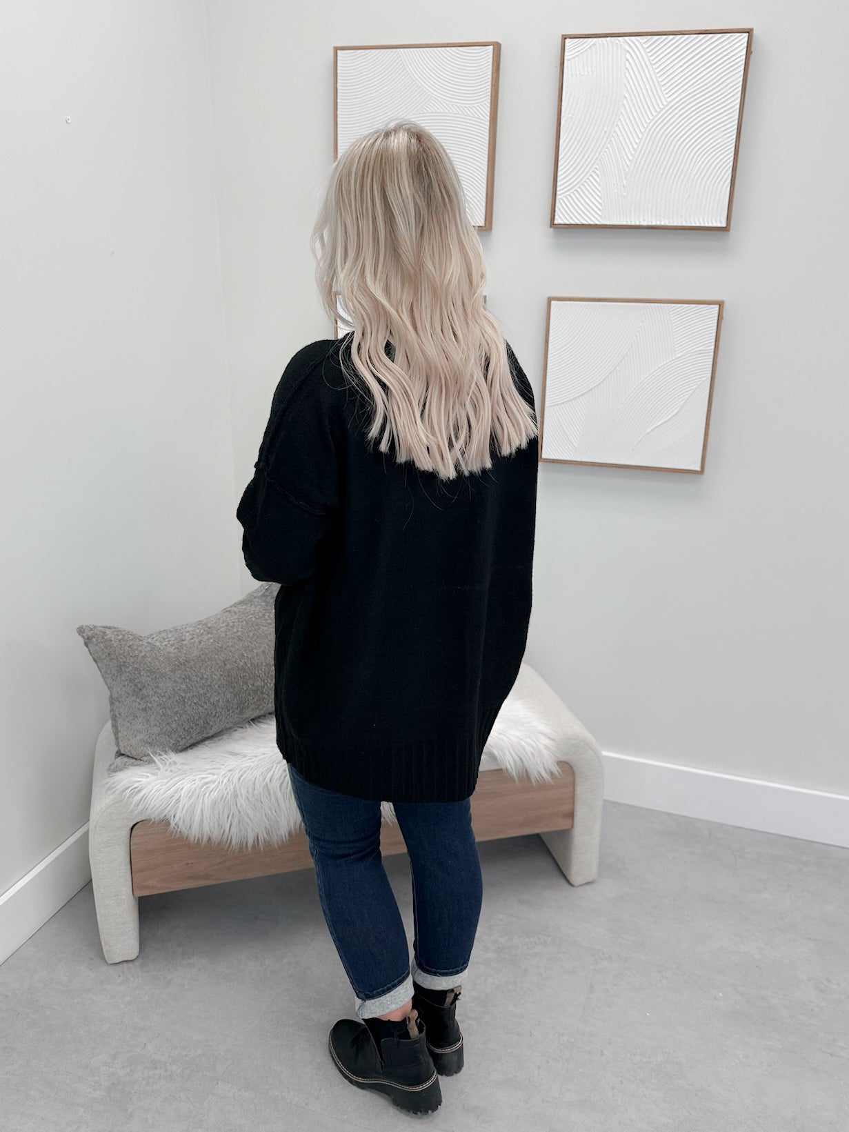 Madison Sweater in Black