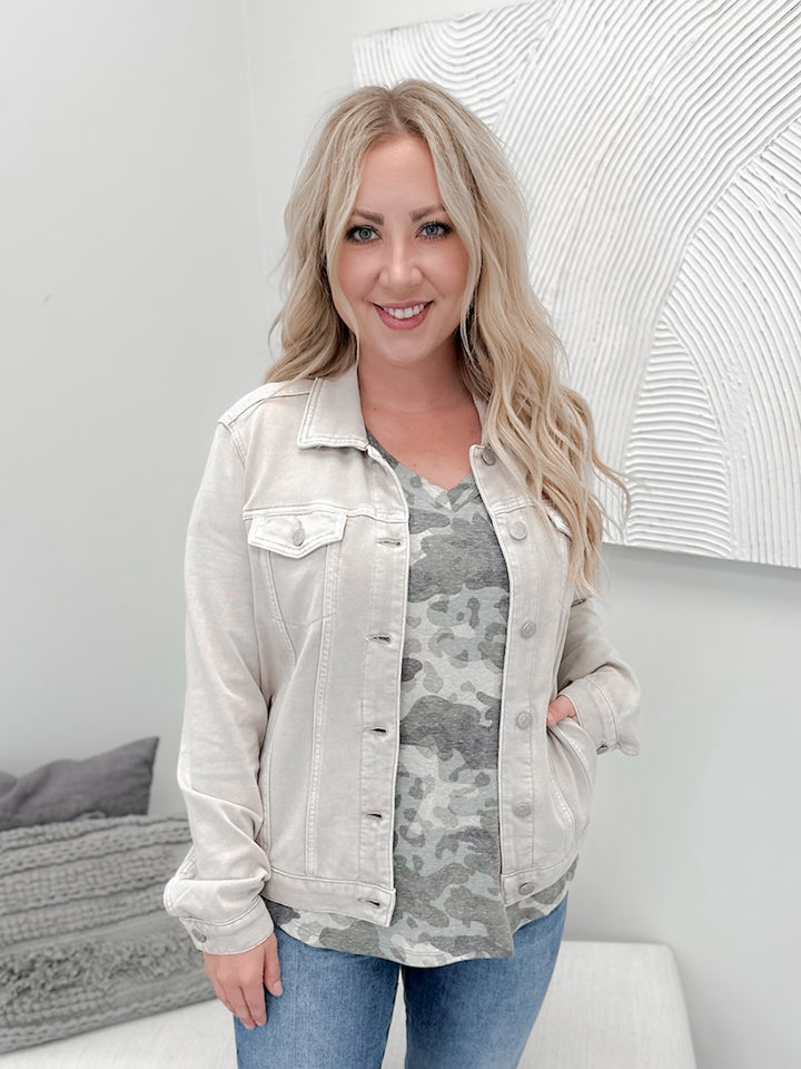 Amelia Jacket in Stone
