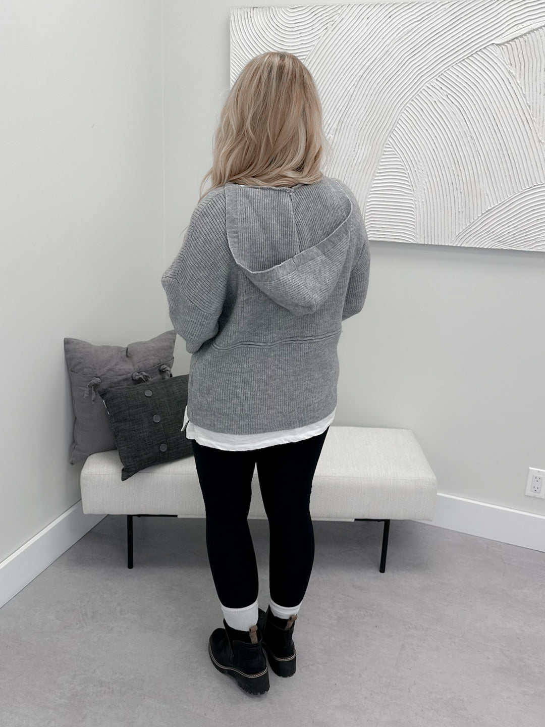 Kode Sweater in Grey