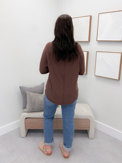 Harlyn Long Sleeve in Brown