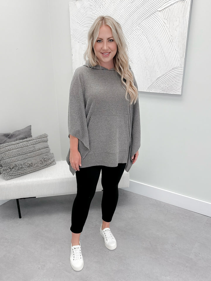 Oren Top in Charcoal