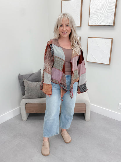 Yael Cardigan in Patchwork by Pol
