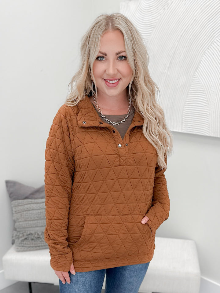 Cormac Pullover in Rust