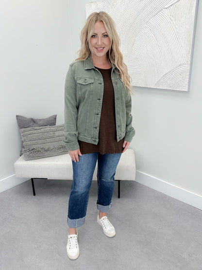 Amelia Jacket in Olive