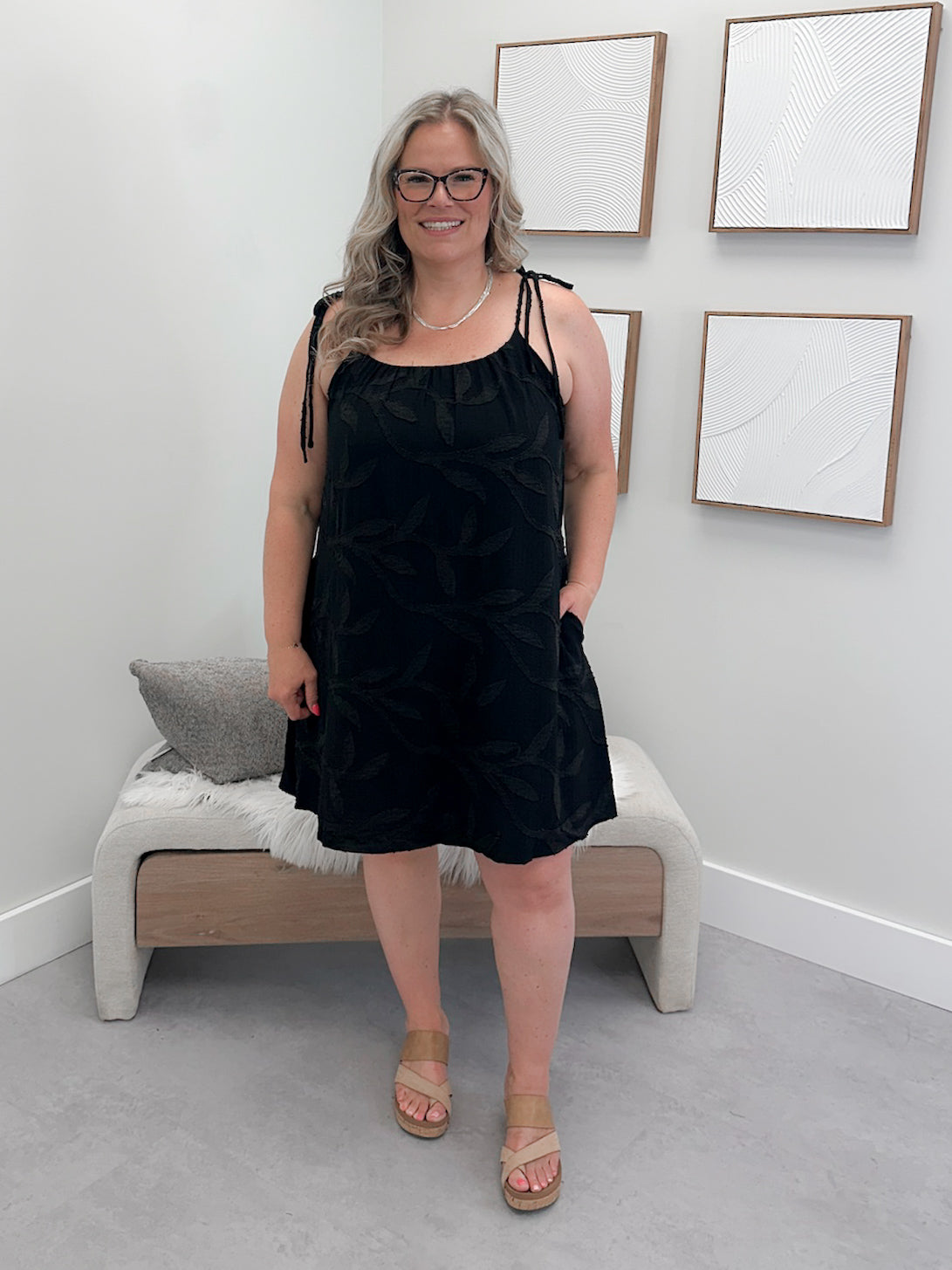 Raja Dress in Black