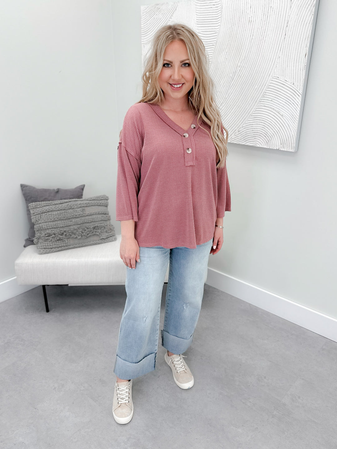 Destiny Top in Rose