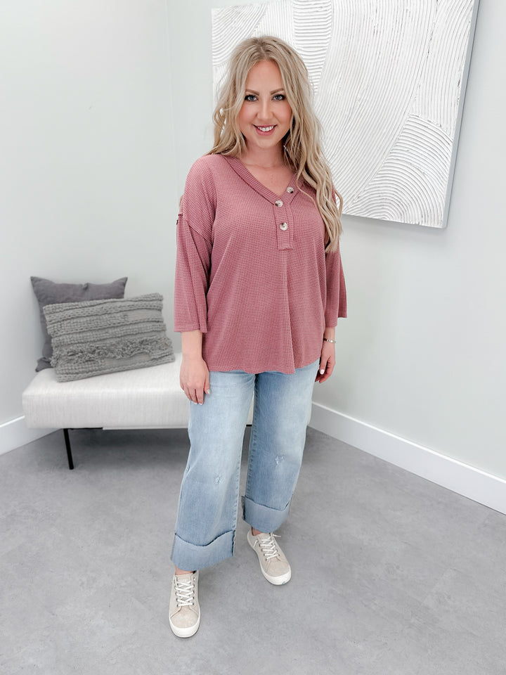 Destiny Top in Rose