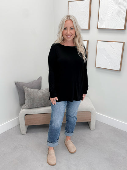 Shania Long Sleeve in Black