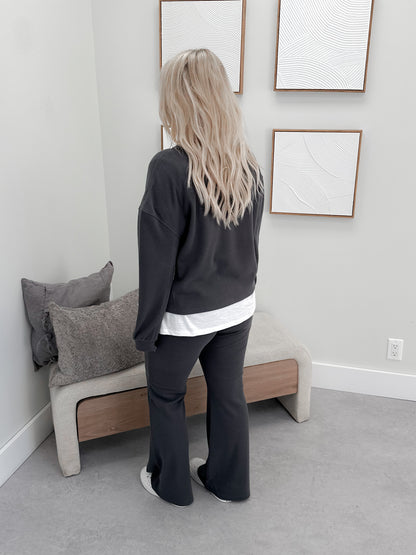 Bailee Long Sleeve in Coal