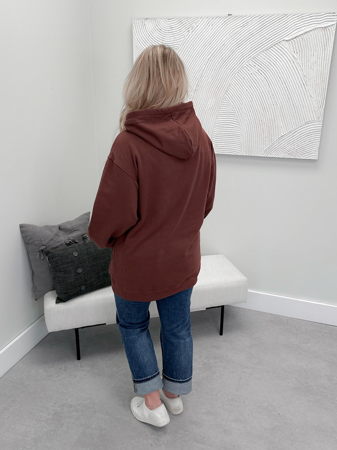 126 Hoodie in Cerise by Twenty Nine The Label