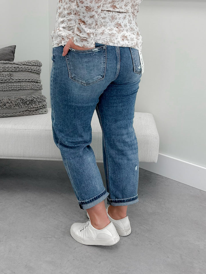 Daze High Rise Boyfriend Jeans by Risen