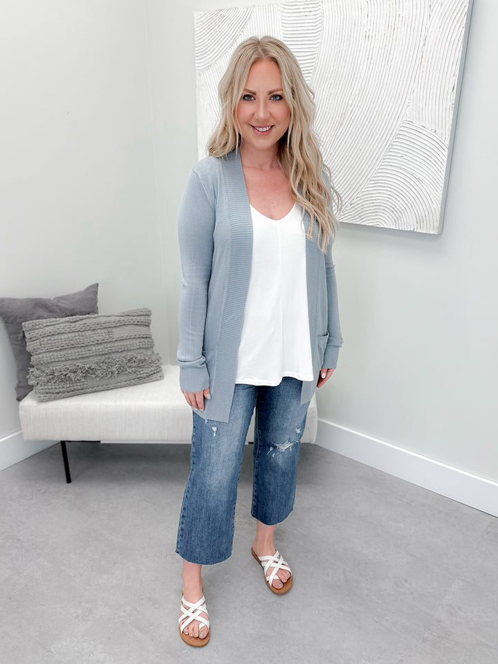 Tabitha Cardi in Dusty Blue