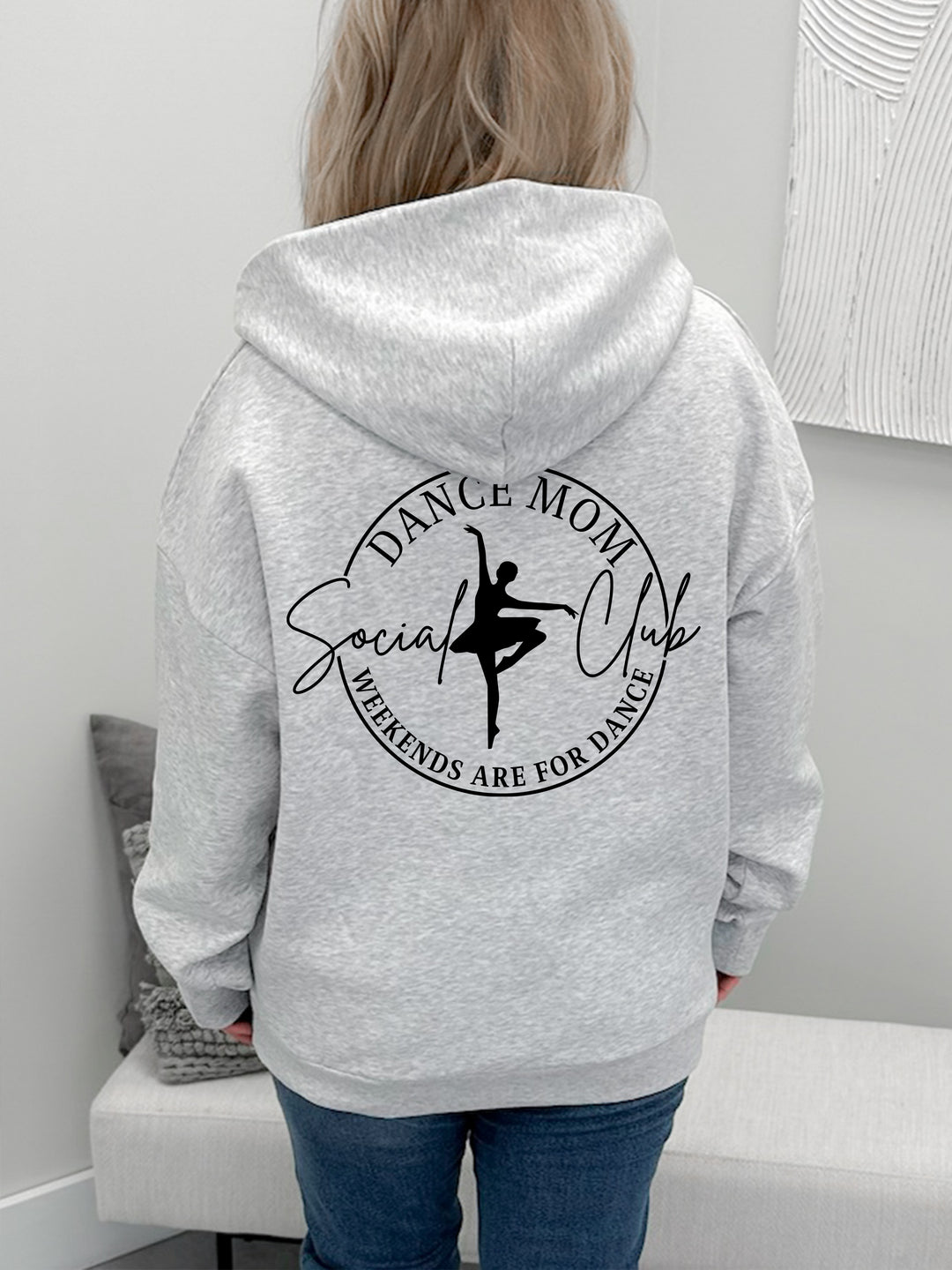 Dance Mom Half Zip Graphix Hoodie