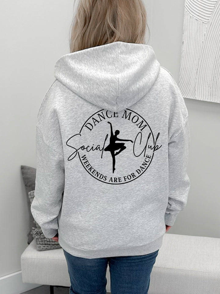 Dance Mom Half Zip Graphix Hoodie