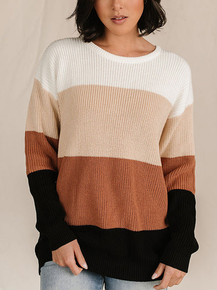 Paige Sweater in Fawn by Ampersand Ave