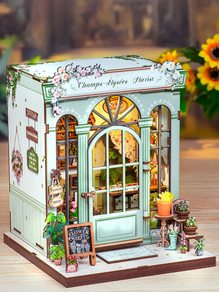 DIY Book Nook Kit in Champs-Élysées Florist