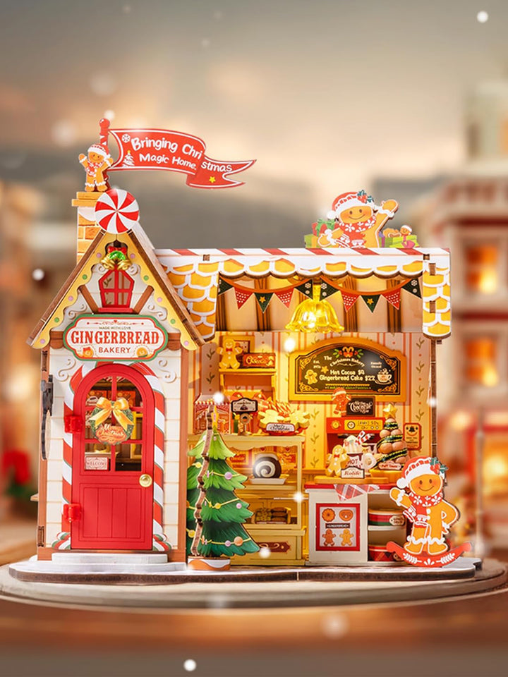 DIY Miniature Gingerbread House