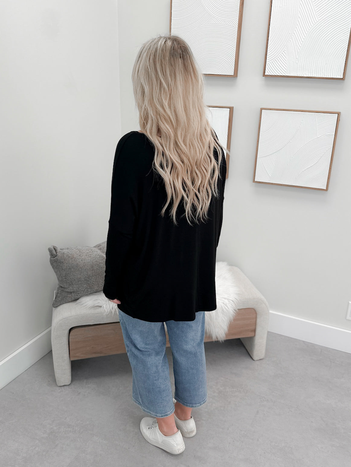 Shania Long Sleeve in Black