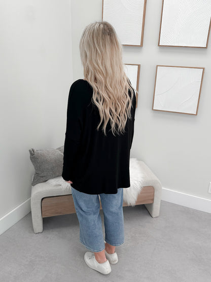Shania Long Sleeve in Black