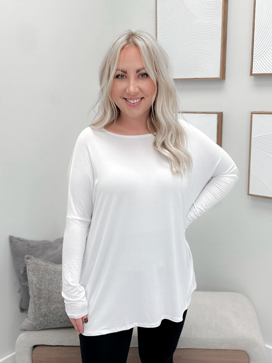 906 Long Sleeve by Twenty Nine The Label in White